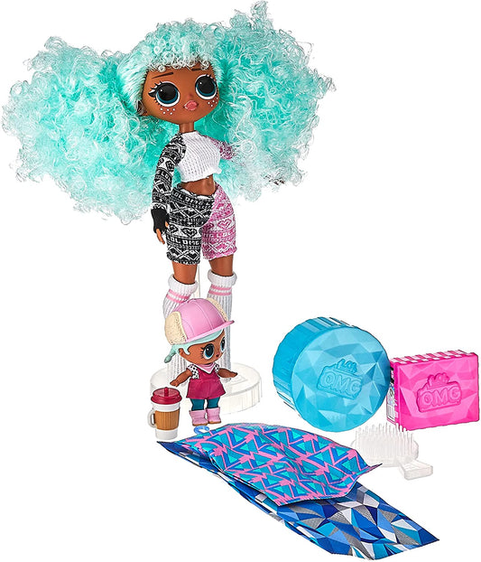 LOL Surprise OMG Winter Chill ICY Gurl Fashion Doll and Brrr BB