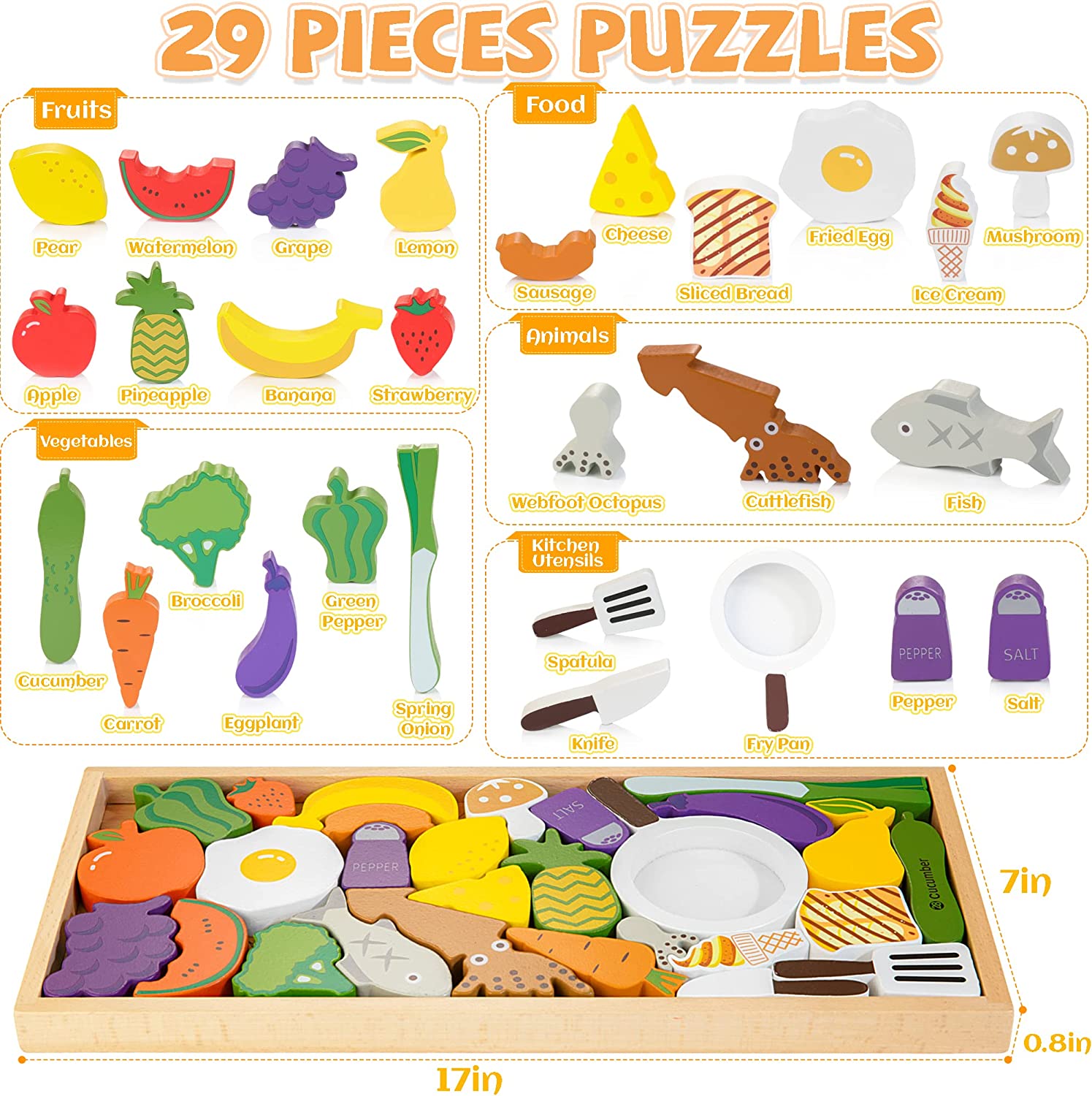 2 Pcs Crianças Brinquedos 3D Puzzle, jogo quebra-cabeça Brain Toy