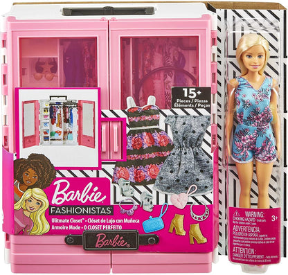 Barbie Fashionistas Ultimate Closet & Boneca