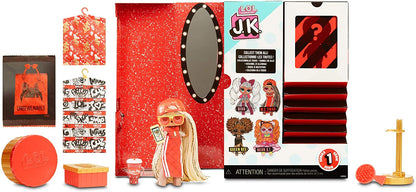 LOL Surprise JK Mini Fashion Doll - 15 Surpresas, Roupas e Acessórios - Colecionáveis