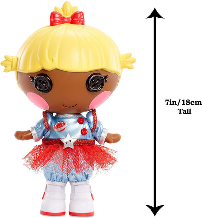 Lalaloopsy Littles Comet Starlight com Pet Bookworm -18 cm