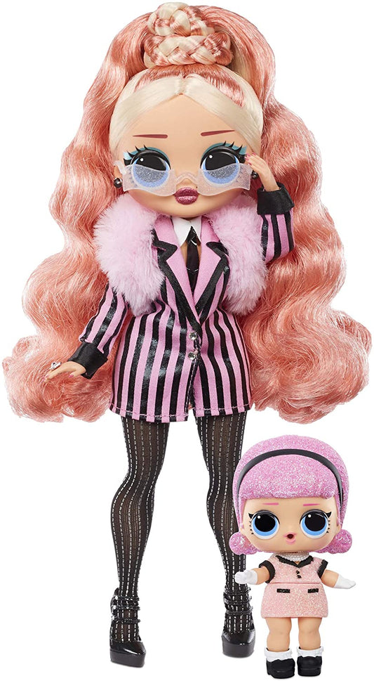 L.O.L. Surprise! O.M.G. Winter Chill Big Wig & Madame Queen Doll with 25 Surprises