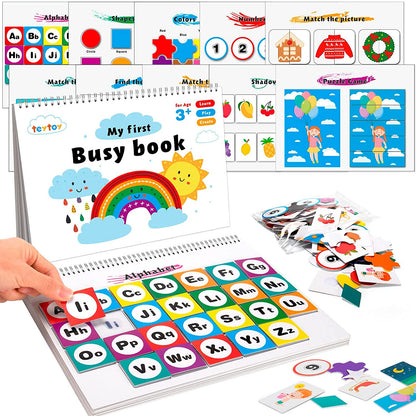 Teytoy - My Preschool Montessori Livro com Quebra-cabeça 10 Temas - 3+