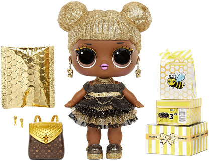 LOL Surprise Big Baby Queen BEE - Muñeca grande de 27,9 cm