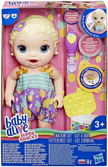 Baby Alive - Súper Snacks Snackin' Lily Baby