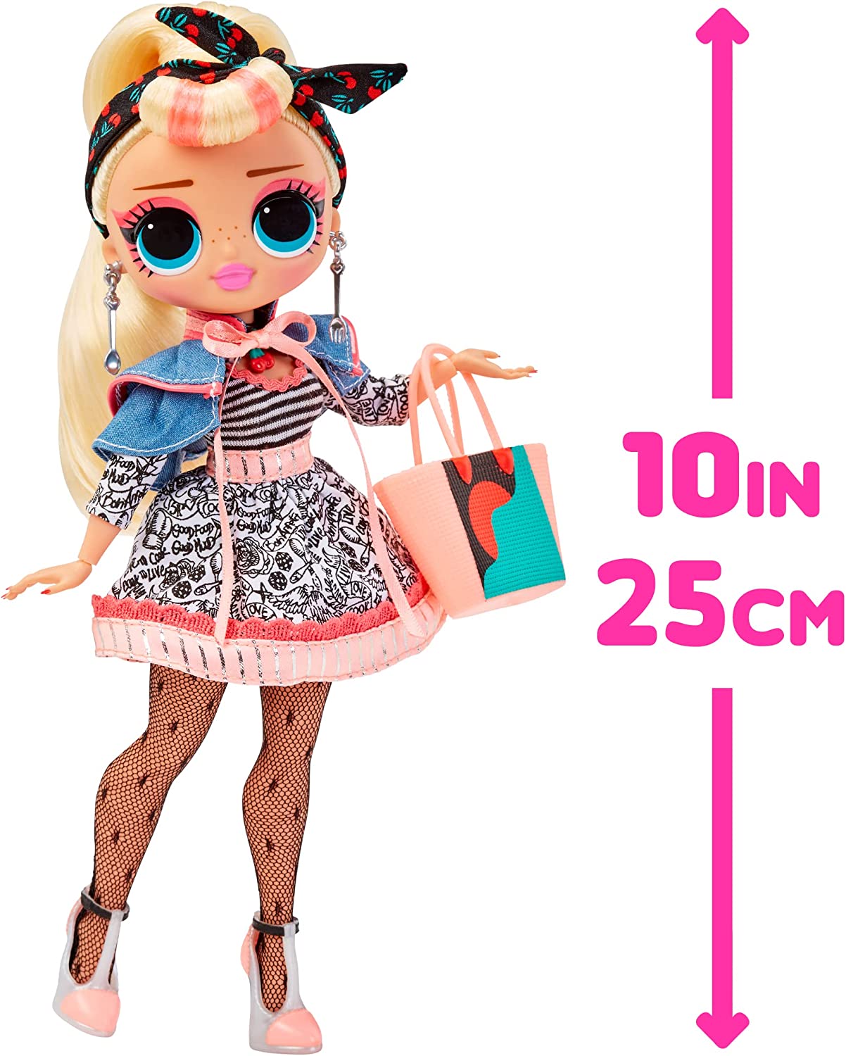 L.O.L. Surprise! Boneca Miss Sundae com Carrinho e Mais de 45 Surpresas 119449EUC - 4+