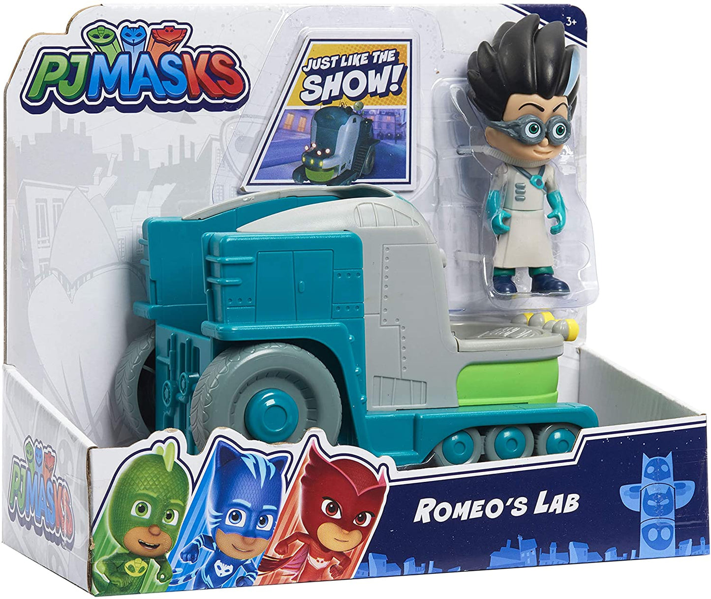 PJ Masks Veículo e Figura-Série 2-Romeo