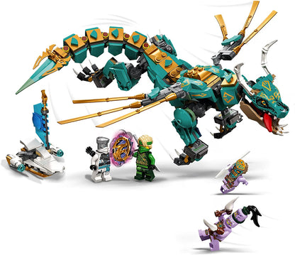 LEGO 71746 - Conjunto de construção do dragão da selva NINJAGO