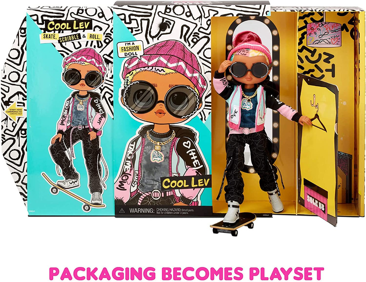 LOL Surprise OMG Guys COOL LEV Fashion Doll