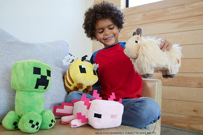 Minecraft HBN40 Muñecos de Peluche de 8 Pulgadas, Regalo Suave y Coleccionable para fanáticos de 3 años en adelante, Multicolor, 22,86 cm * 10,16 cm * 12,7 cm