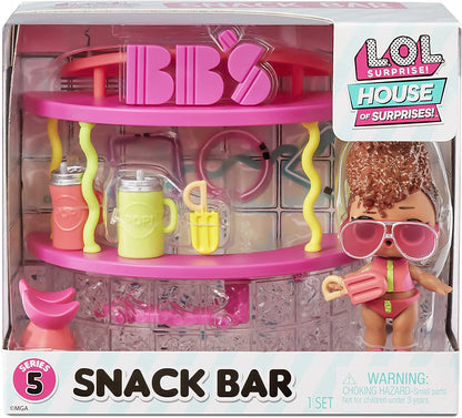 Jajaja ¡Sorpresa! 580249EUC Serie Casa LOL OMG-Snack Bar