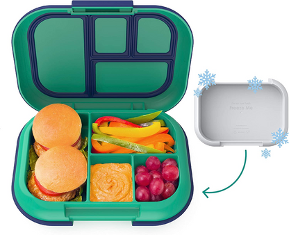 Bentgo Kids Chill Lunch Box - Solução de almoço estilo Bento com 4 compartimentos