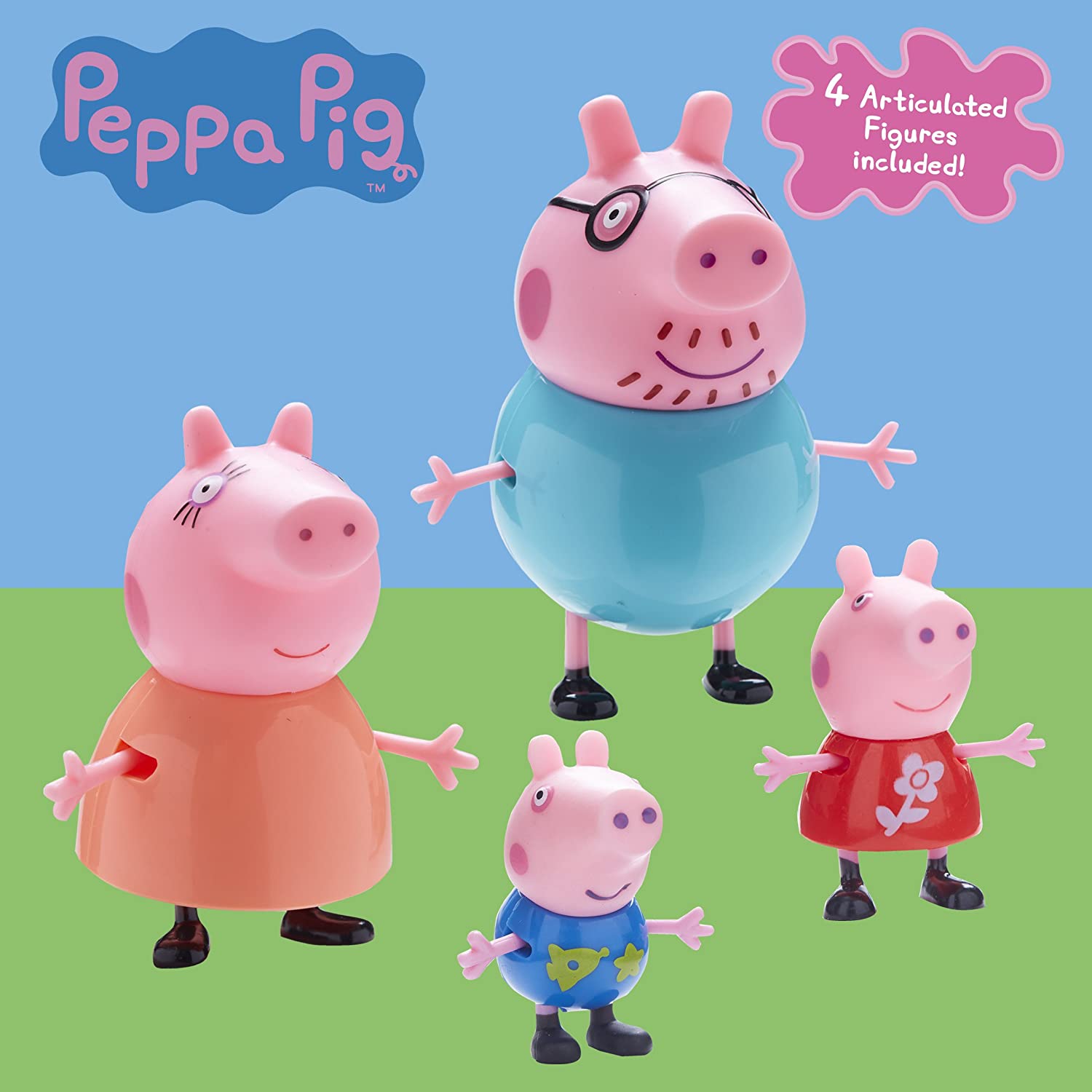 Peppa Pig - Pacote da familia Peppa Pig