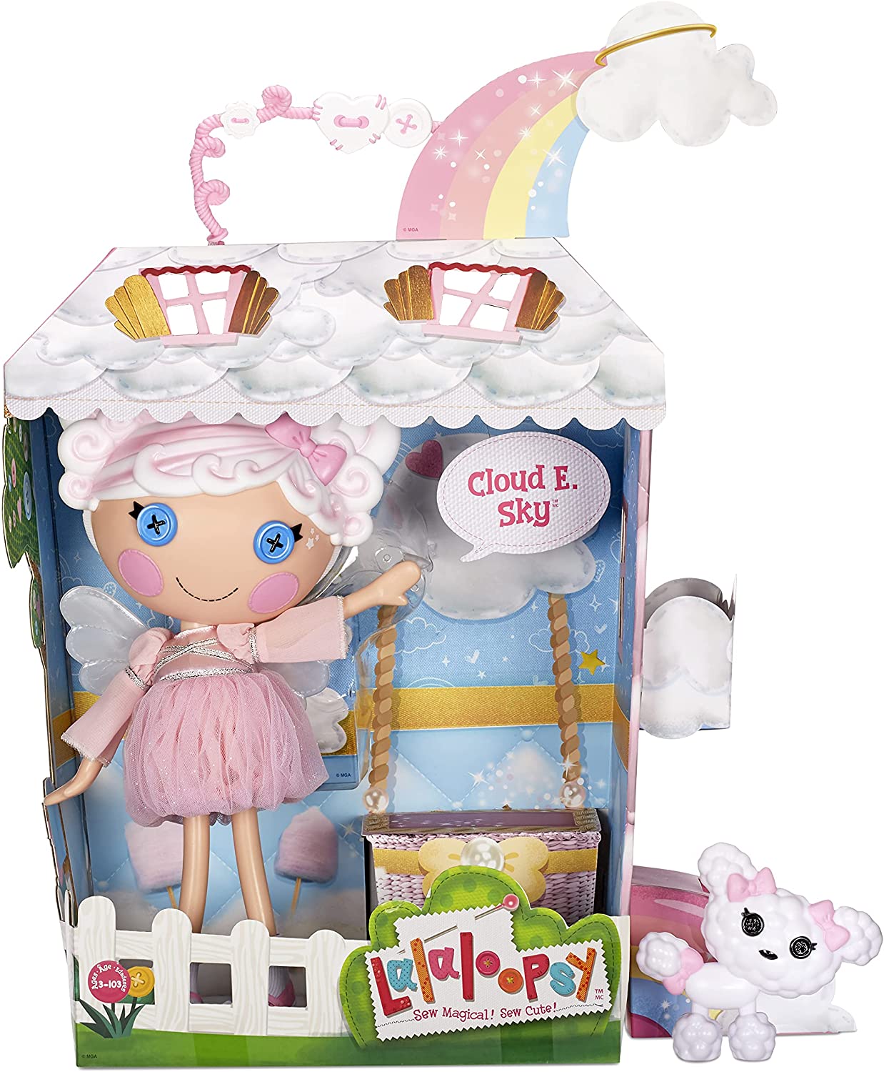 Lalaloopsy Cloud Sky con caniche mascota - 33 cm