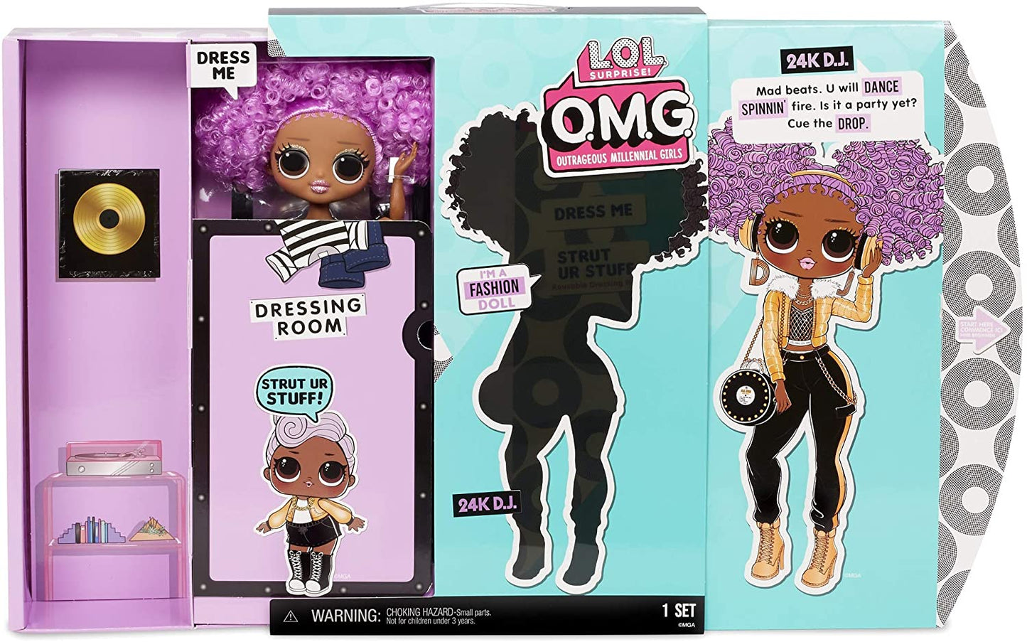 LOL Surprise OMG 24K DJ Fashion Doll