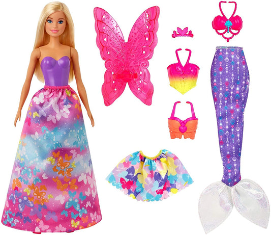 Set de regalo para muñeca Barbie Dreamtopia Dress Up