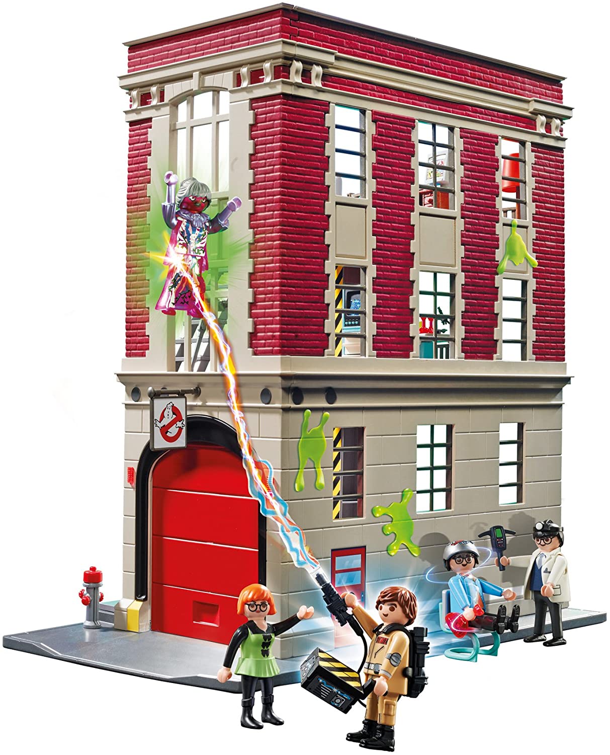 Playmobil 9219 Estación De Bomberos Los Cazafantasmas