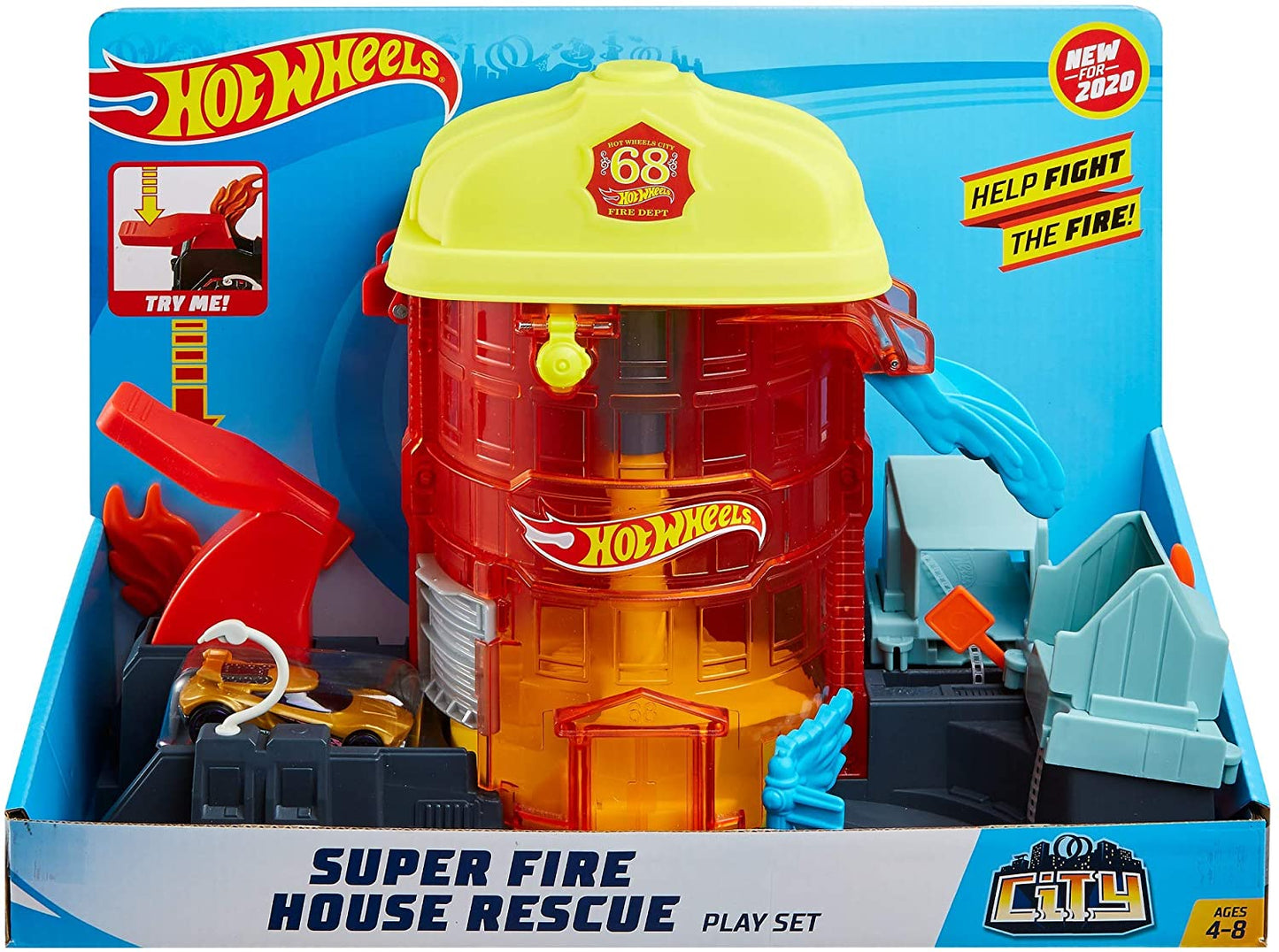 Hot Wheels GJL06 Super Fire House Rescue