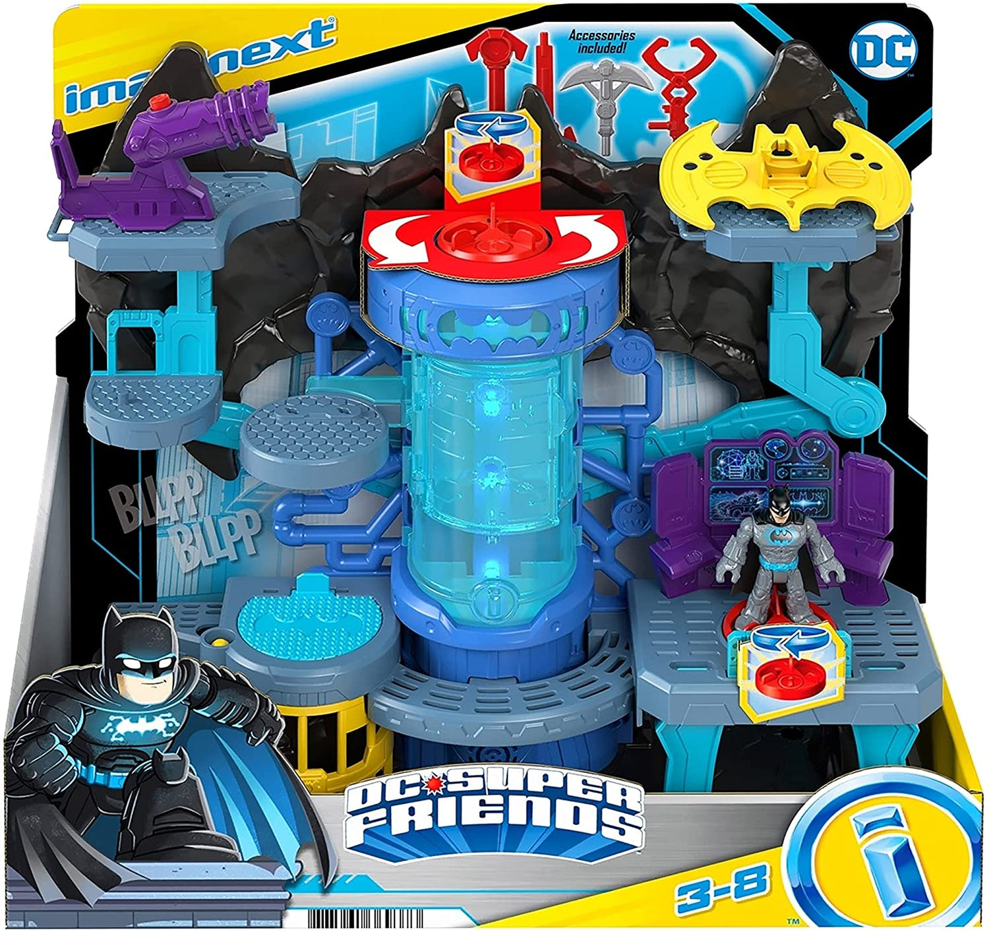 ImaginextDC Super Friends Conjunto Batcaverna Bat-Tech