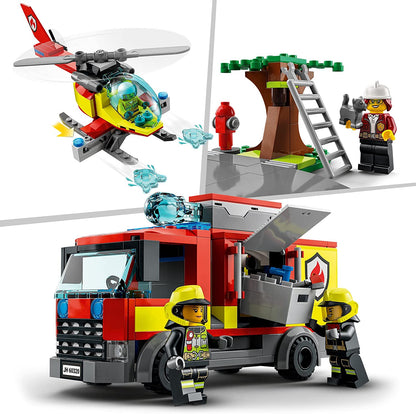 LEGO 60320 City Corpo de Bombeiros com Garagem