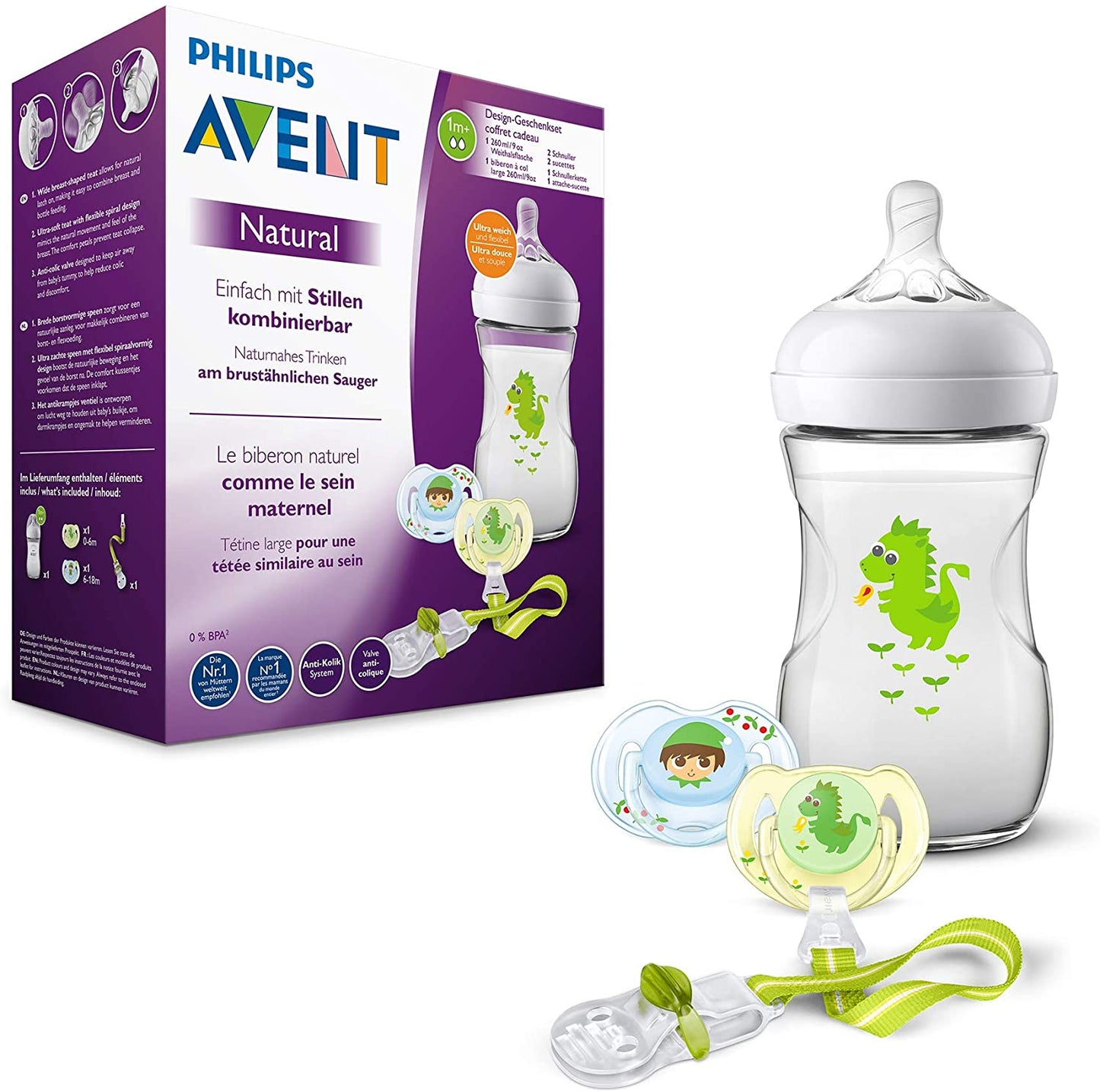 Philips Avent SCD287/25 Set de regalo Pétalos naturales