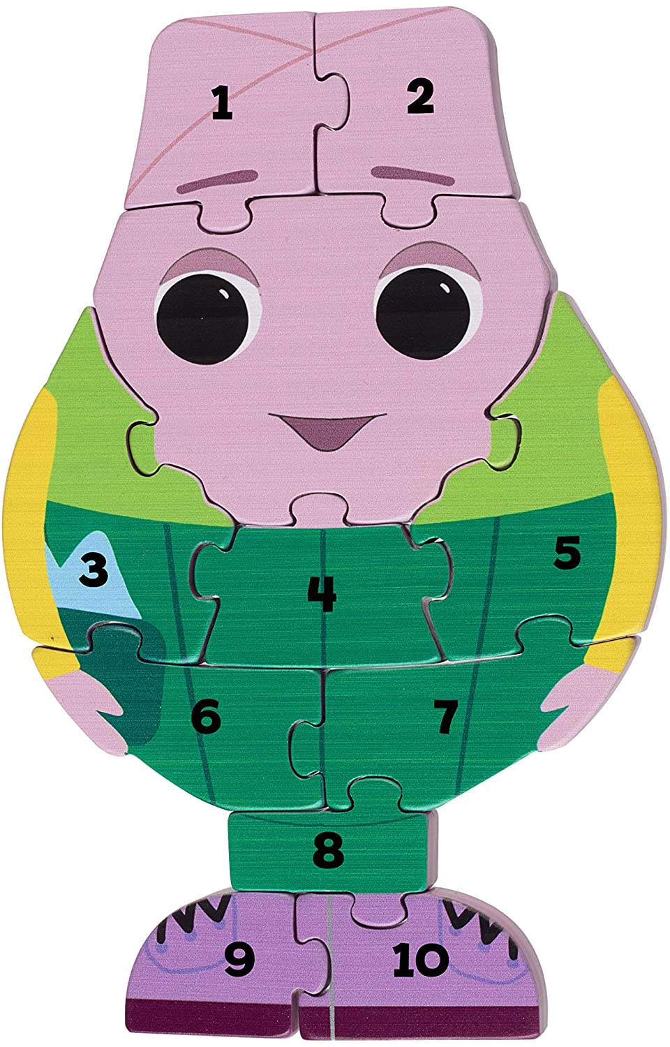 Orange Tree Toys Moon and Me Mr Onion Number Puzzle