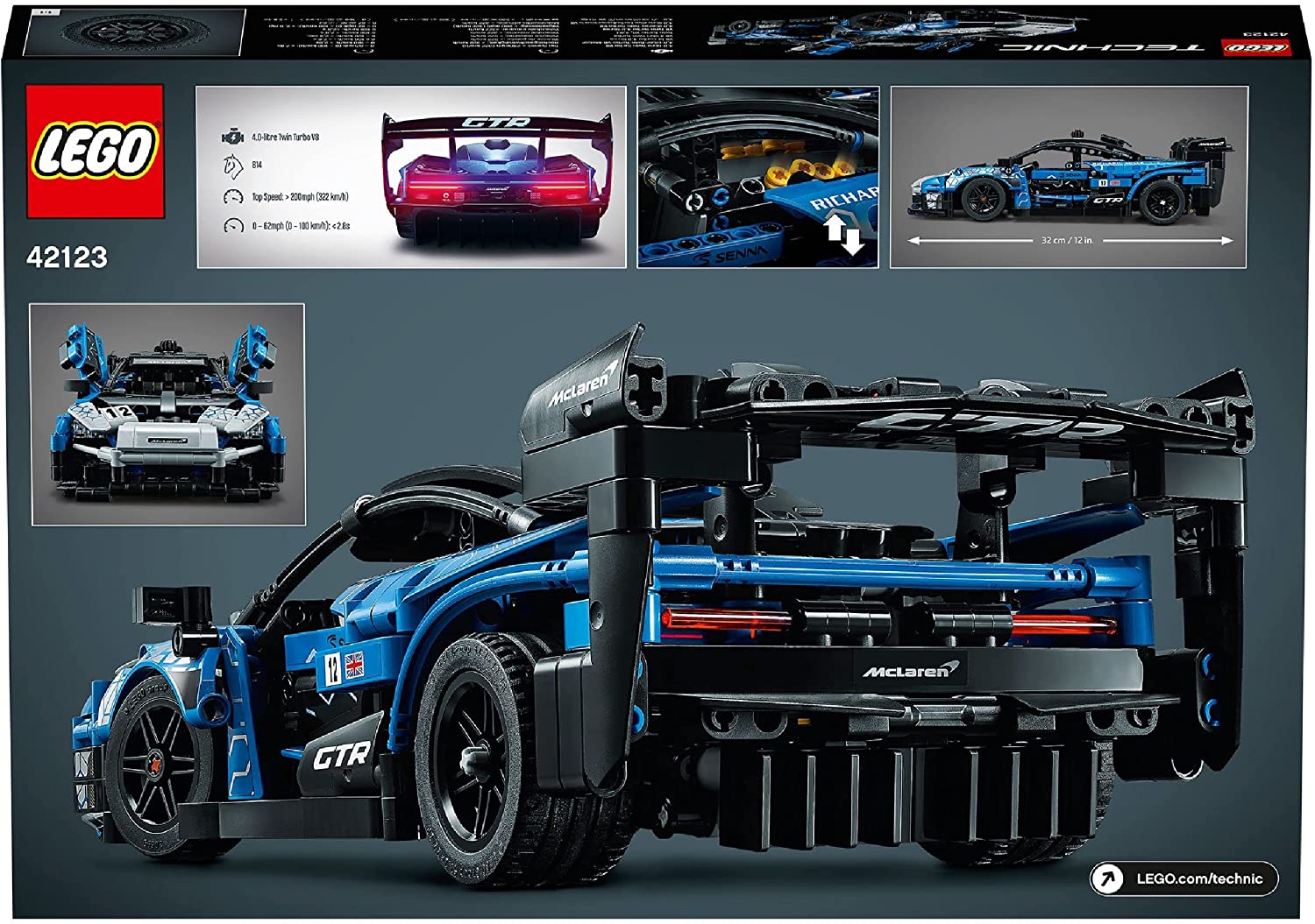 Lego Technic McLaren Senna hotsell GTR