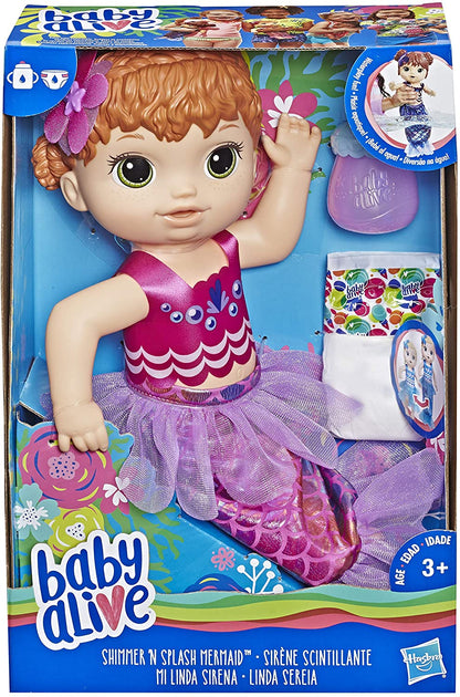 Baby Alive Splash Sereia