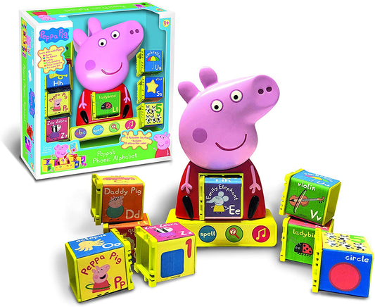 Peppa Pig -  Brinquedo Alfabeto Fônetica Inglês