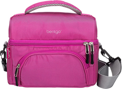 Bentgo Lancheira Deluxe – lancheira durável e isolada com bolso externo com zíper