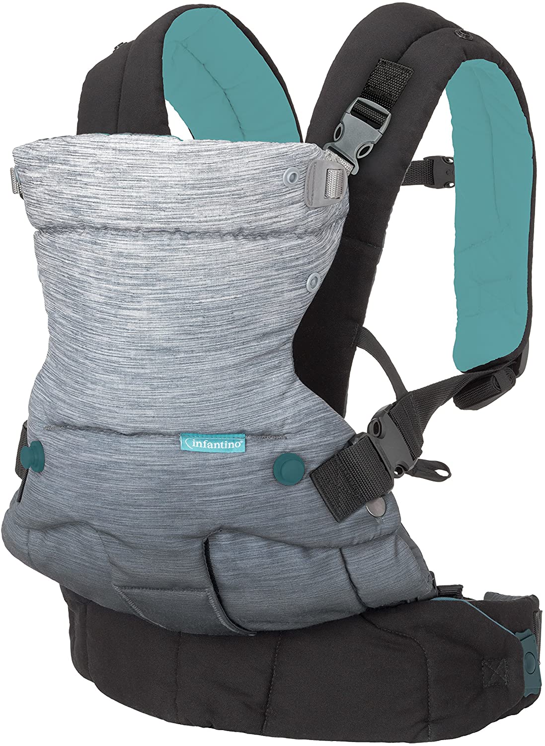 Infantino Go Forward Evolved Carrier - Ergonômico face-in e fade-out, frente e trás Canguru Porta Bebês