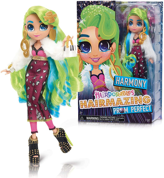 Hairdorables - Muñeca de moda Hairmazing Serie 2-Harmony