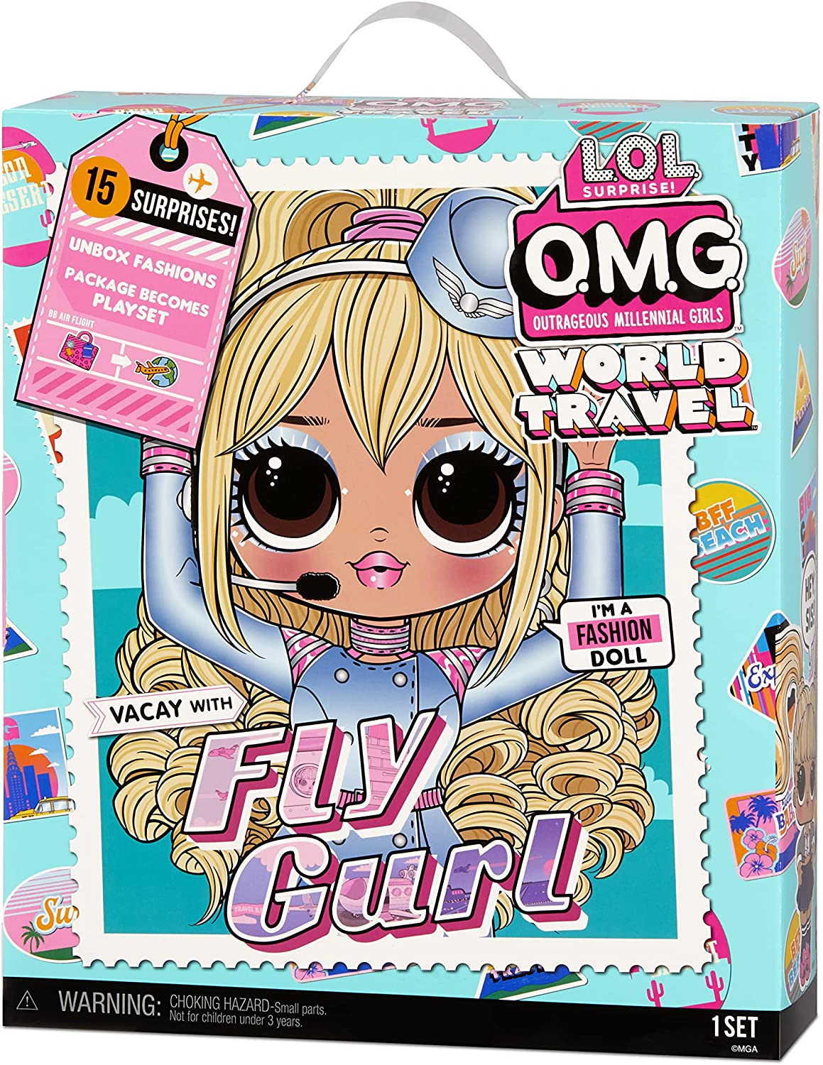 L.O.L. Surprise! 579168EUC LOL OMG World Fashion Doll-Fly