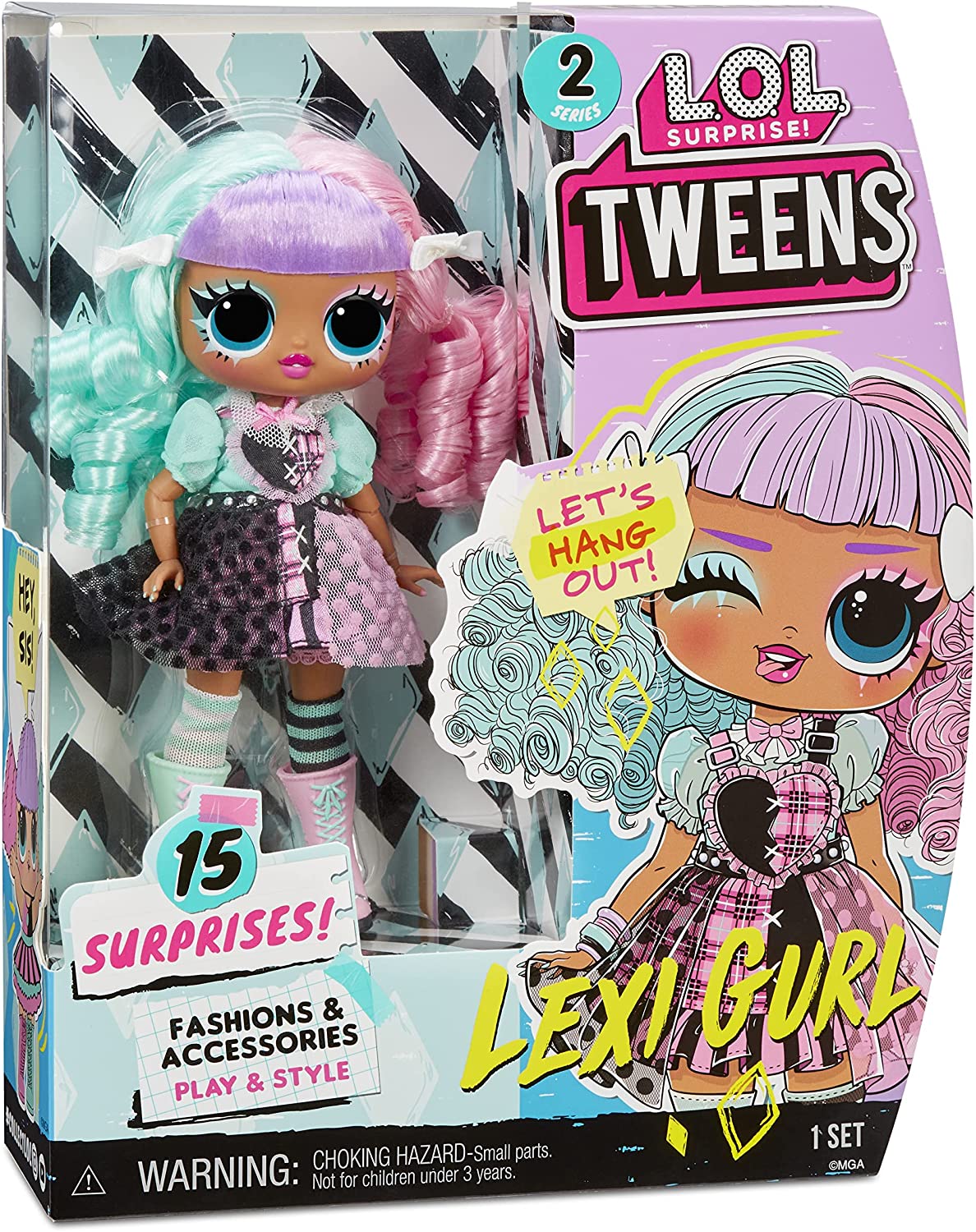 Muñeca de moda LOL Surprise Lexi Gurl Pre-Teen Series 2