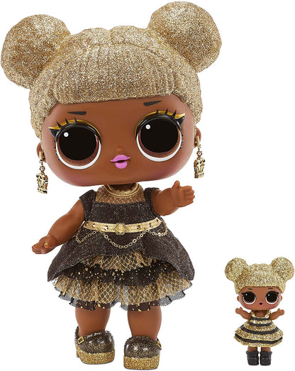 LOL Surprise Big Baby Queen BEE - Muñeca grande de 27,9 cm