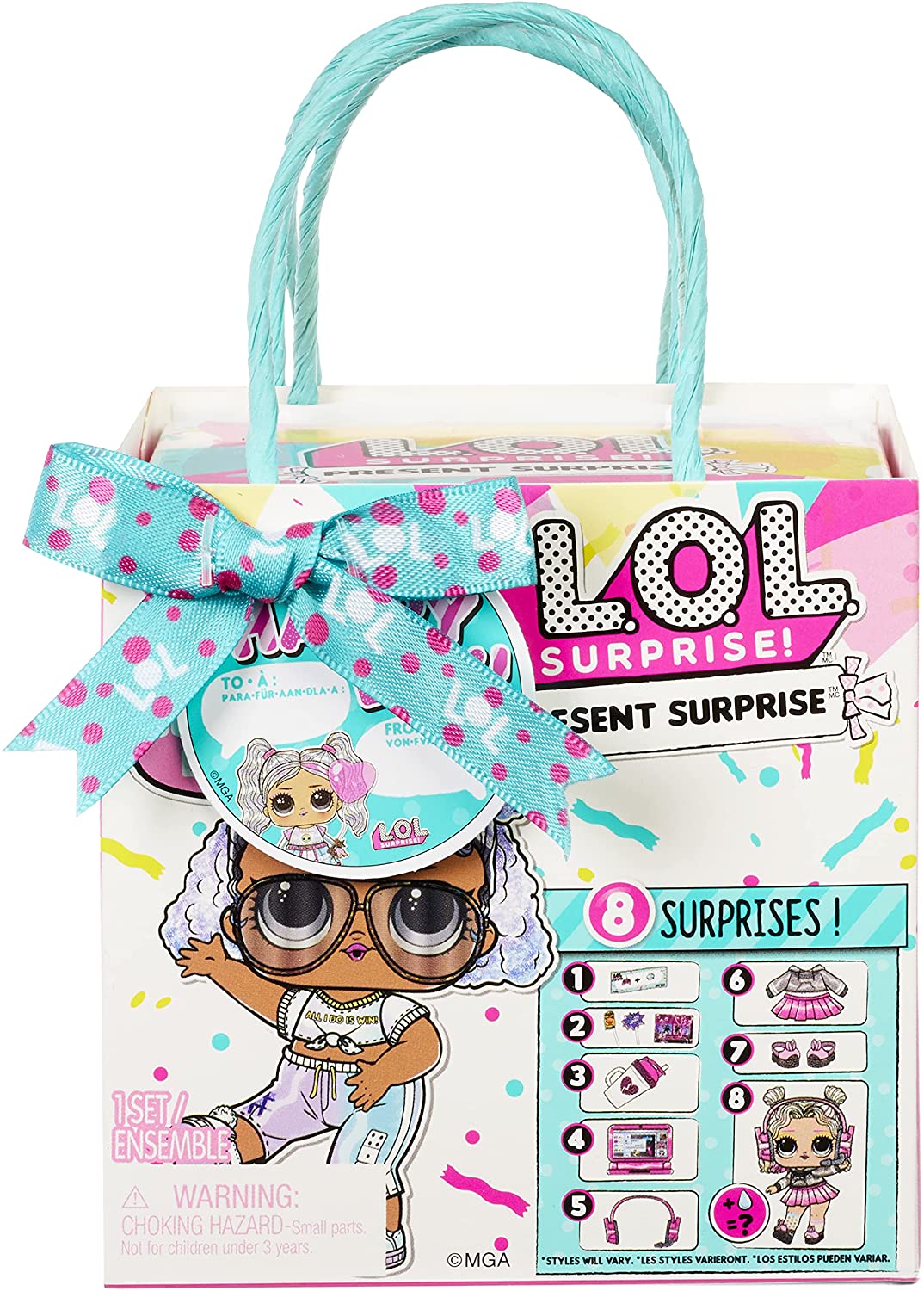 LOL Sorpresa Presente Sorpresa. Muneco tematico del mes de cumpleanos
