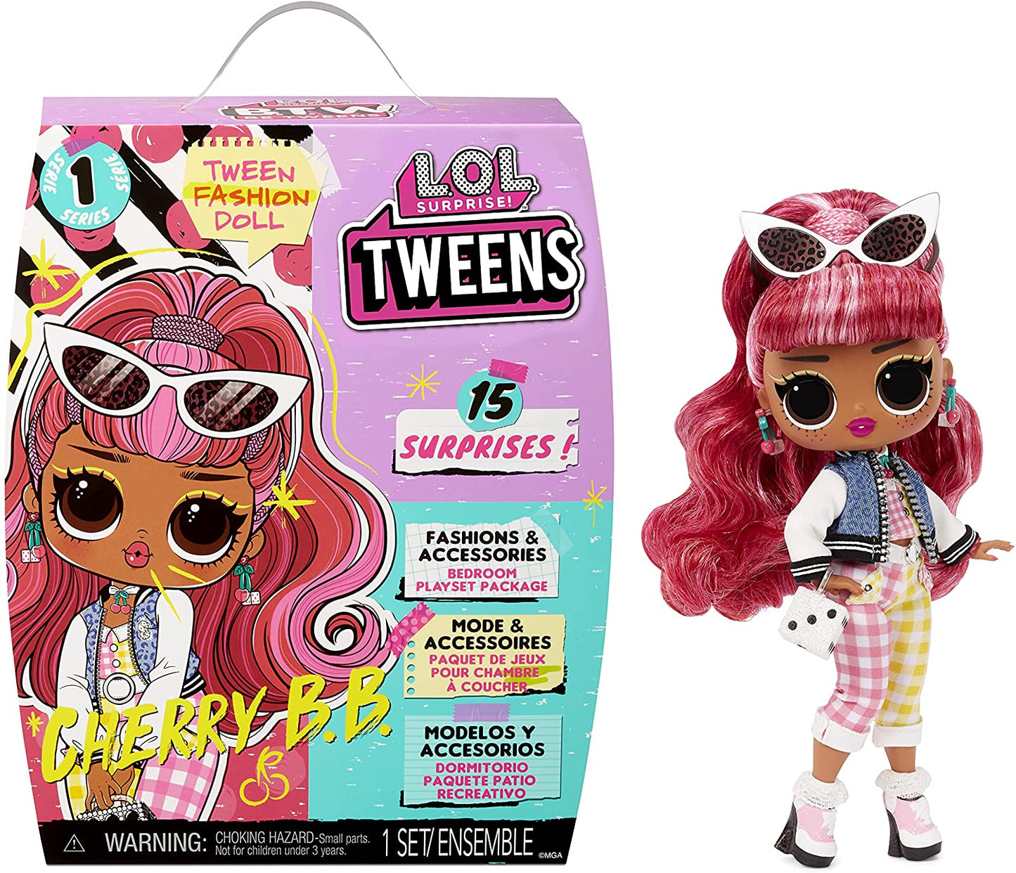 LOL Surprise Tweens CHERRY B.B. Fashion Doll