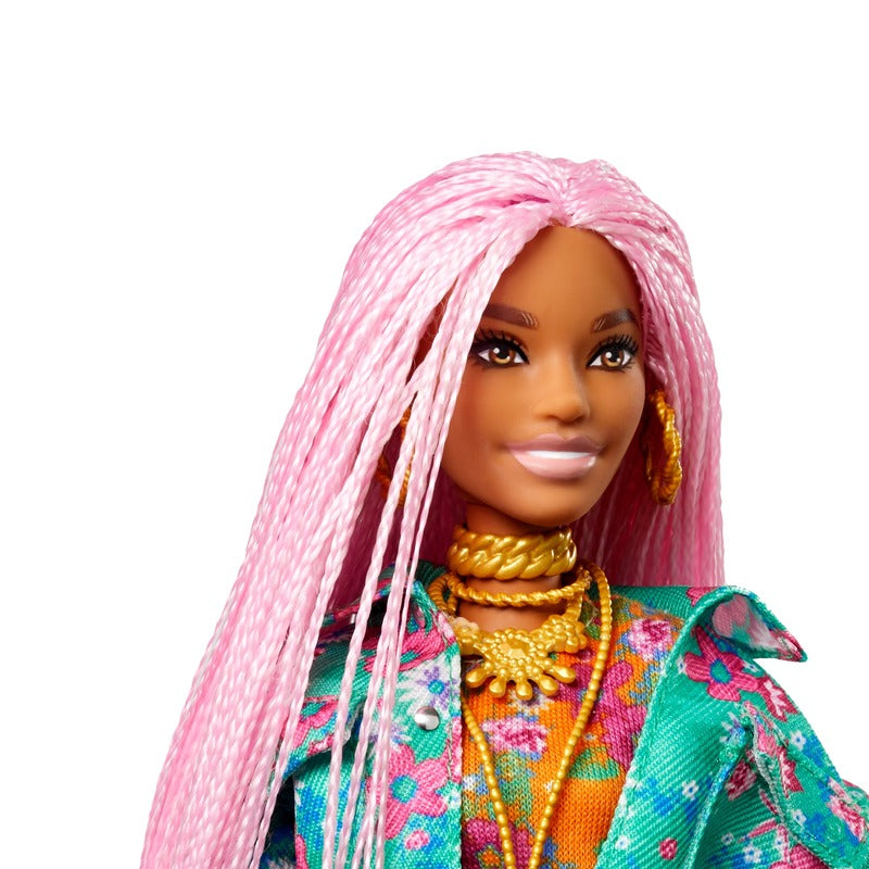 Barbie Extra Doll - Tranças rosa