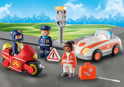 Playmobil 1.2.3 do cotidiano Heróis