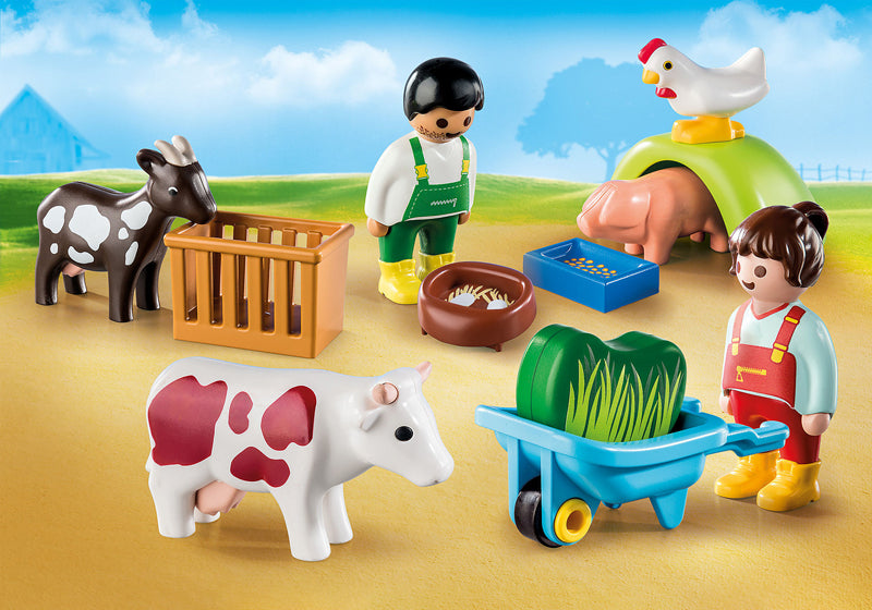 Playmobil 71158 1.2.3 Diversão na Fazenda