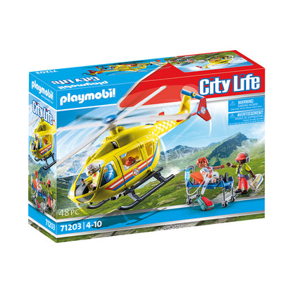 Playmobil Médico Helicóptero