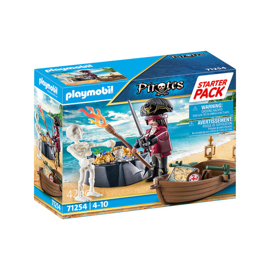 Playmobil 71254 Pirata con bote de remos