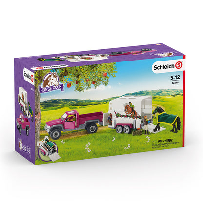 Schleich 42346 Camioneta con caja para caballos