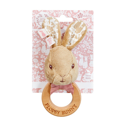 Signature Flopsy Bunny de Pelúcia Anel Chocalho