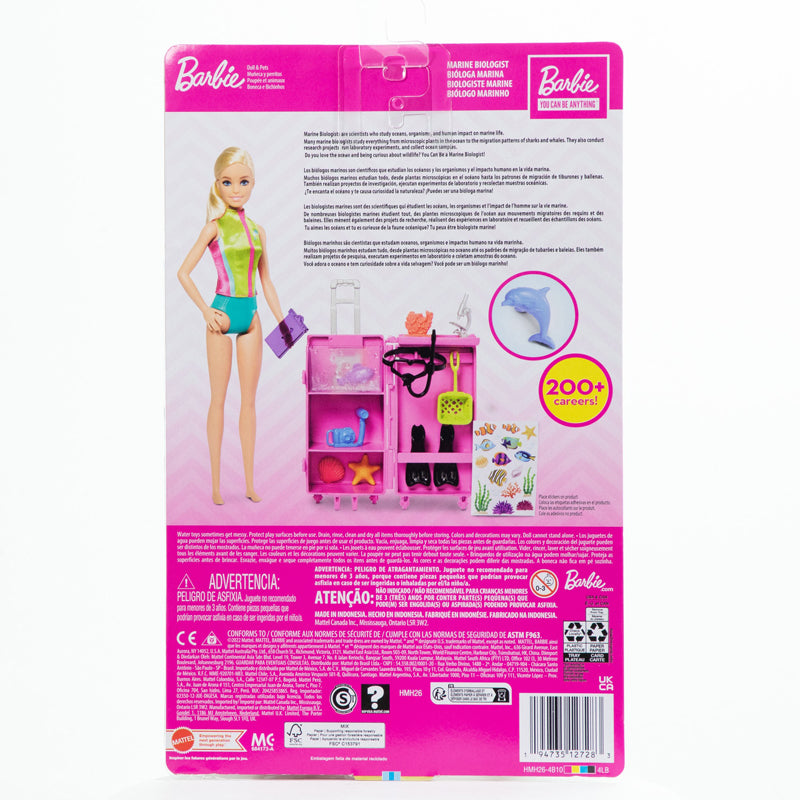 Barbie - Boneca tu podes ser bióloga marinha, EU QUERO SER