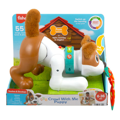 Fisher-Price 123 Engatinhe Comigo Cachorrinho 6-36 meses