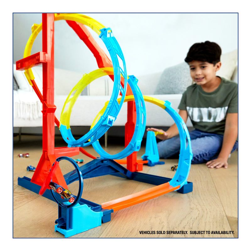 Pista HOT WHEELS Track Builder Kit espiral (Idade Mínima: 6