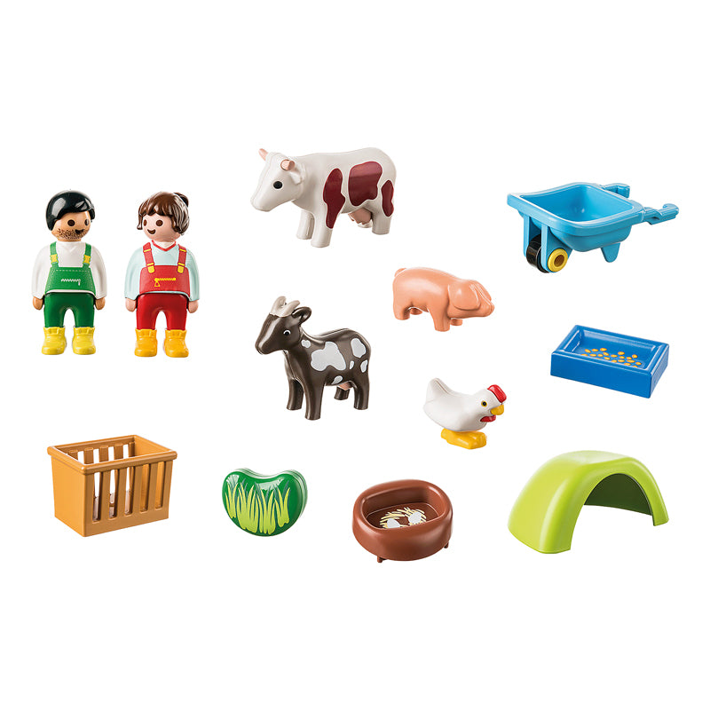 Playmobil 71158 1.2.3 Diversão na Fazenda