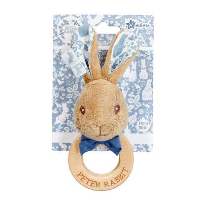 Signature Peter Rabbit de Pelúcia Anel Chocalho