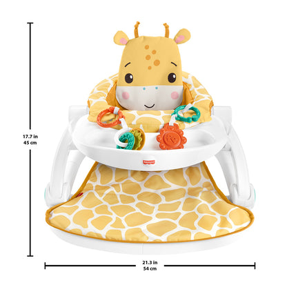 Fisher-Price Sit Me Up- Bandeja girafa